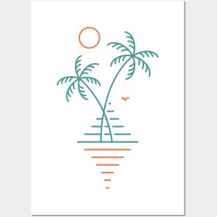 Summer Beach Vibes 3 Posters and Art